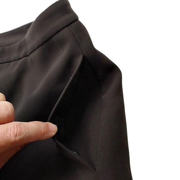 Tahari by Arthur S. Levine Women’s Chocolate Brown 2-Piece Pantsuit Set Size 10P - Picture 9 of 16